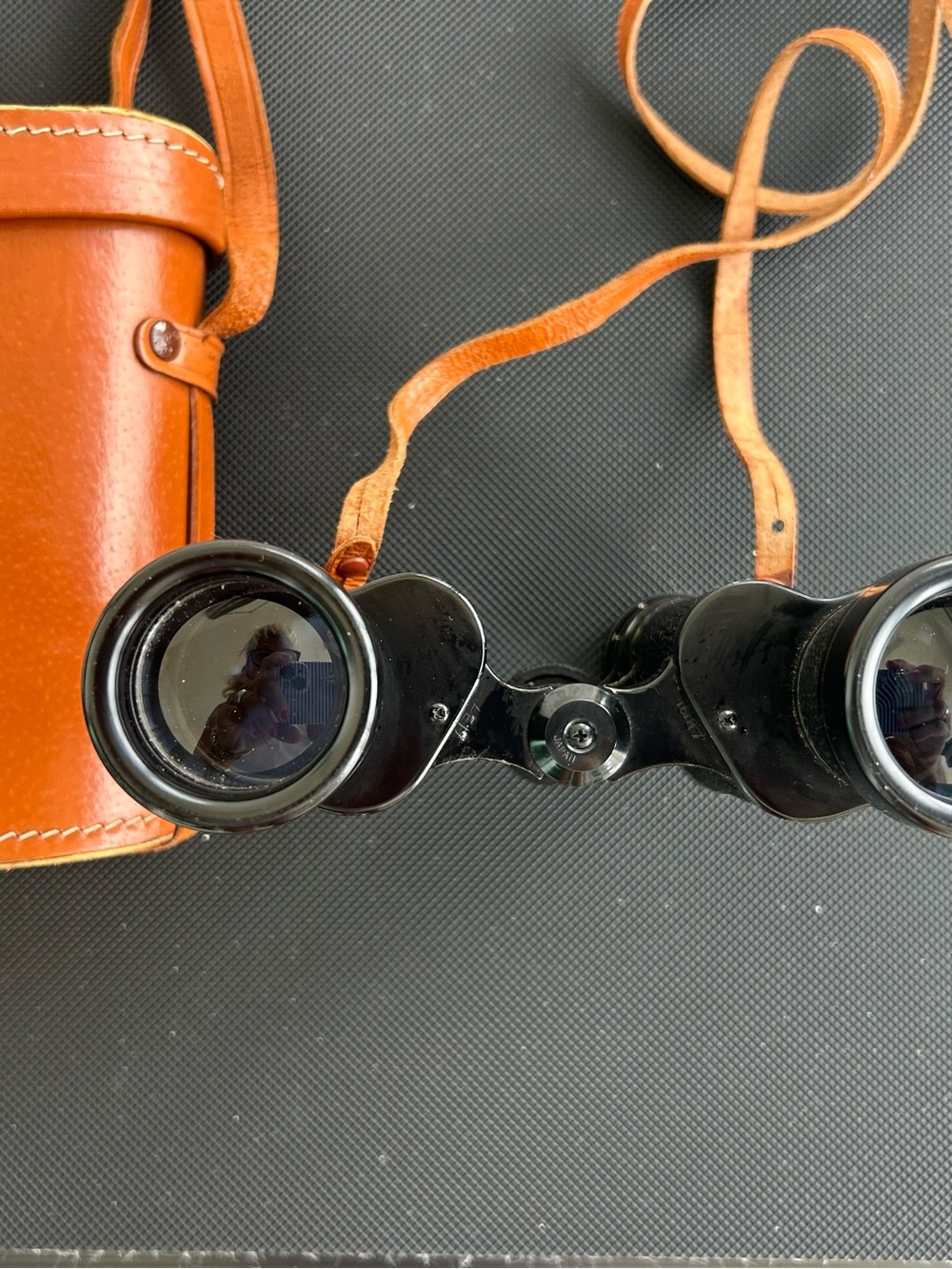 Vintage Binoculars with Brown Leather Case - Ranger Deluxe 7x35 Light Weight - Picture 6 of 6